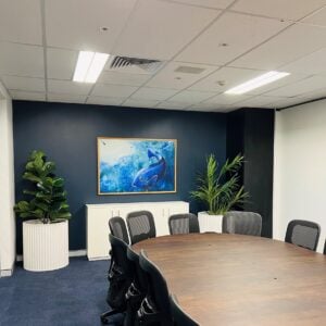 22-person meeting room