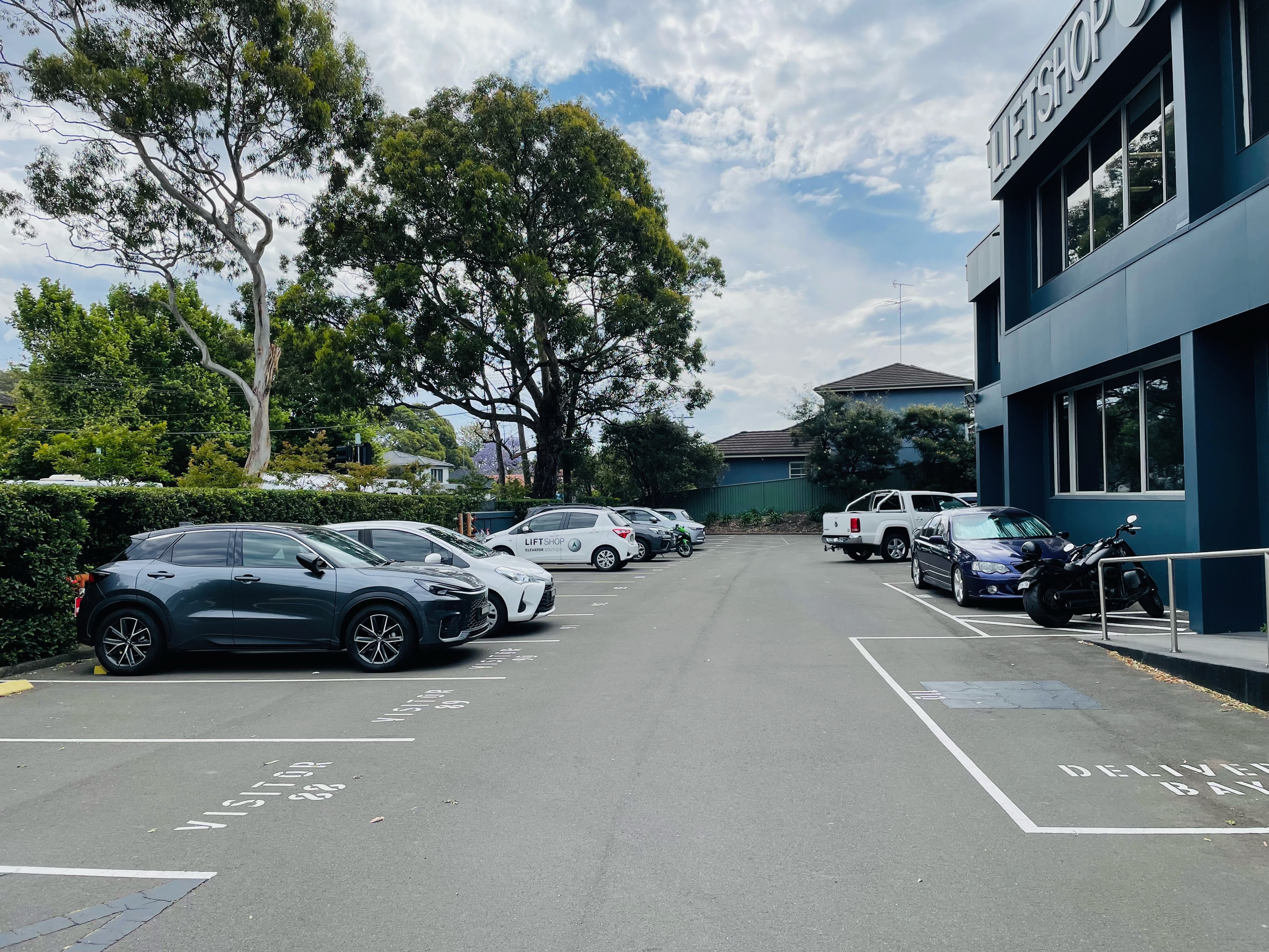 Outdoor parking at Main Office Pagewood - $30 per day Outdoor office parking spaces for cars and trucks at Main Office Pagewood Sydney