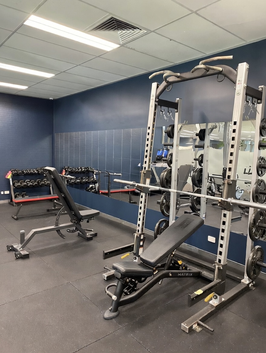 Casual Gym Session at Main Office Pagewood - $15 + GST per day Commercial-grade gym equipment in the Main Office Wellness Hub gym, Pagewood Sydney