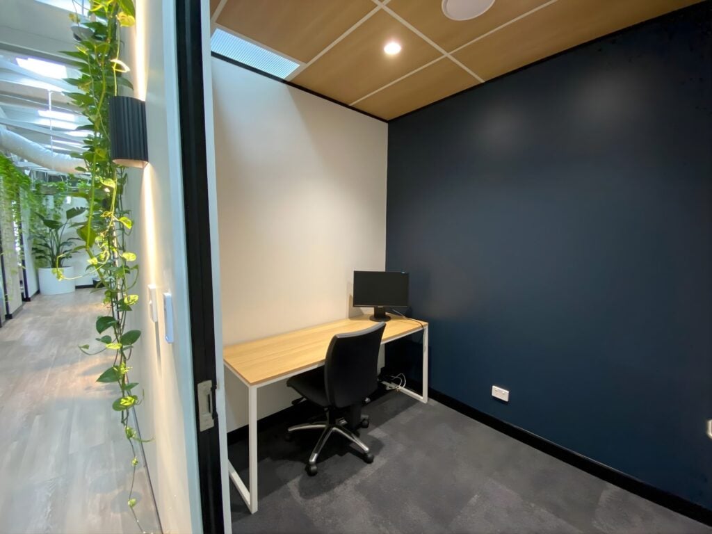 Fully furnished private office