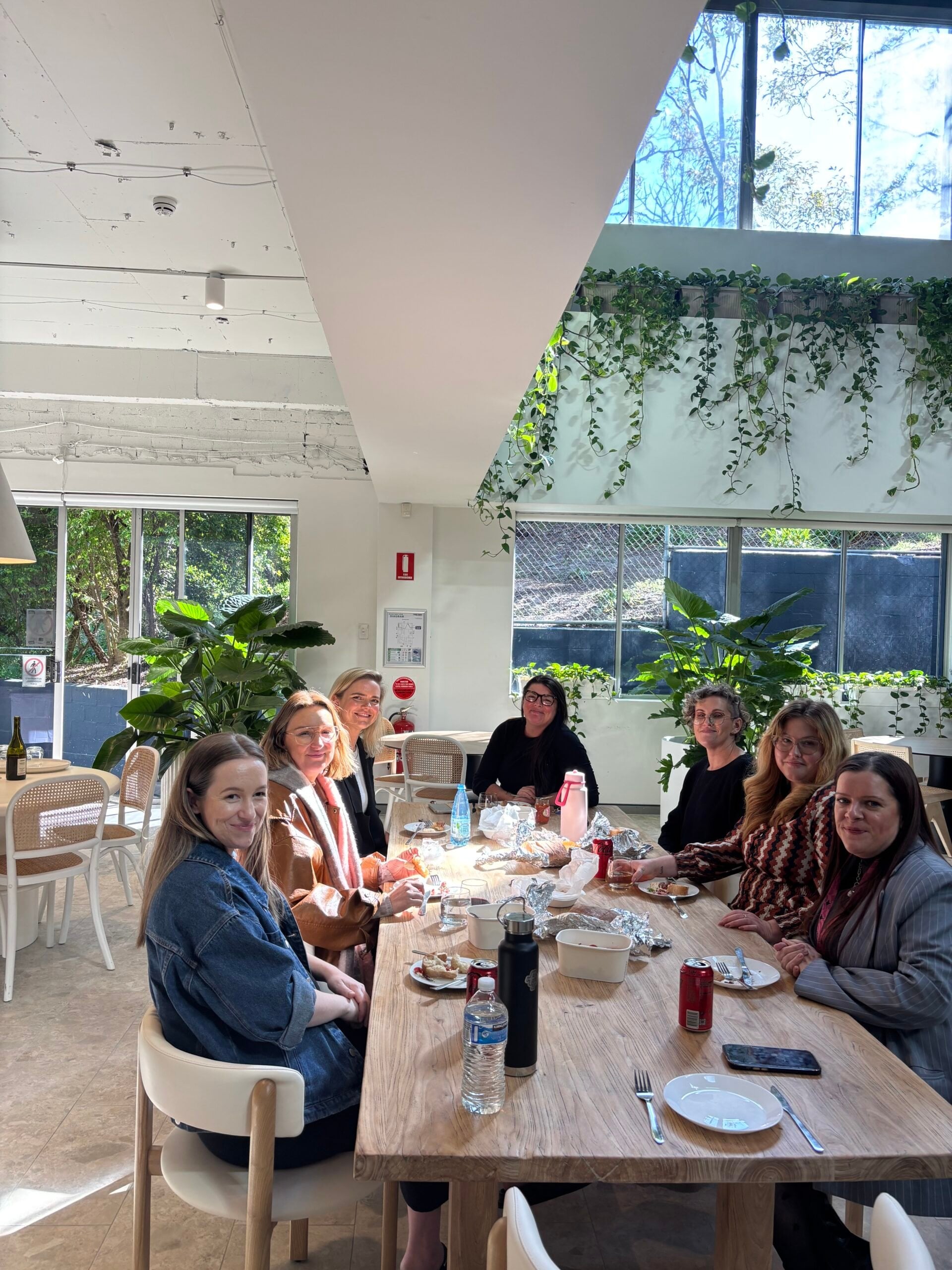 Networking event at Main Office
