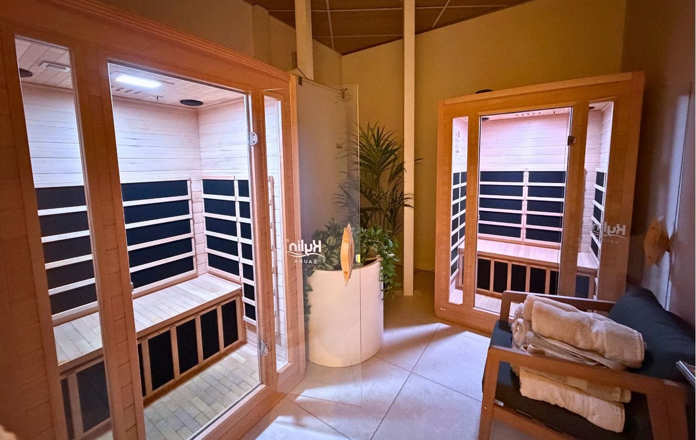 Wellness Hub Gym and Sauna at Main Office Sydney Wellness Hub with gym and infrared sauna for private office members at Main Office Pagewood, Sydney's Eastern Suburbs